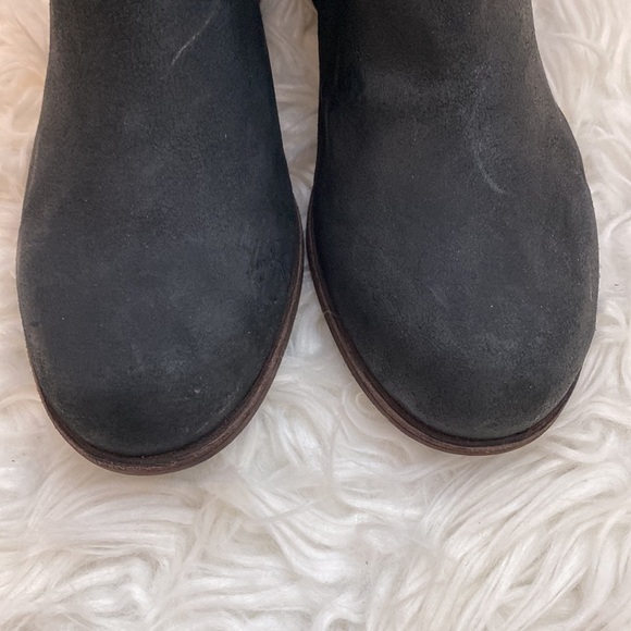 UGG Darling Black Suede Harness Booties - Picture 5 of 10